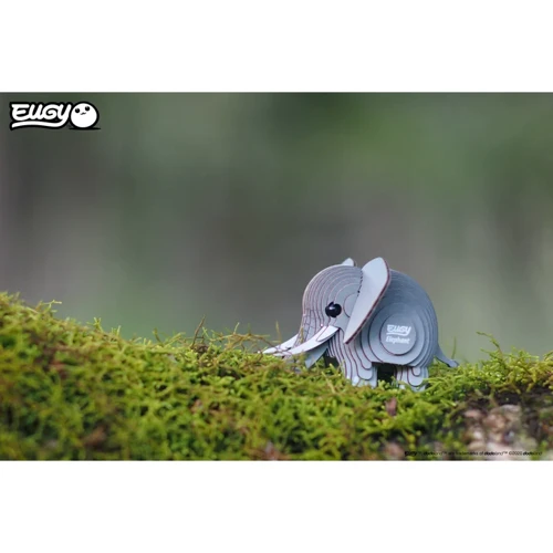 Збірна модель 3D Eugy Зоопарк: Слон (XEG-010)