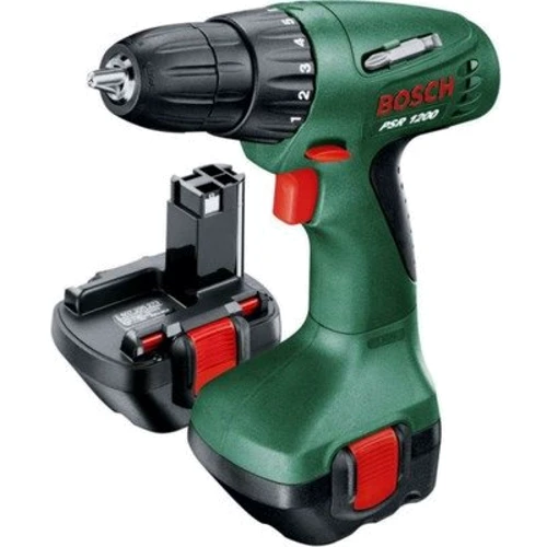 Шуруповерт аккумуляторный Bosch PSR 1200 (0603944508): Количество скоростей работы 1
