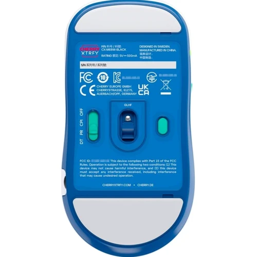 Мишка Xtrfy M68 Wireless White (CX-M68W-WHITE): Довжина кабелю 1.8 м