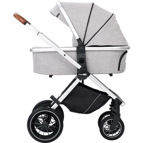 Универсальная коляска 3 в 1 FreeON JOY grey (49676)