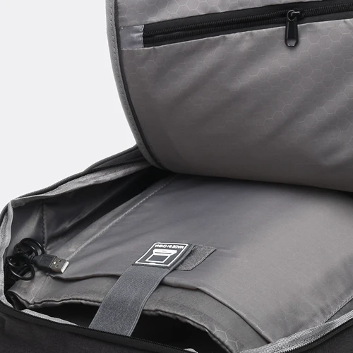 Мужской рюкзак Monsen черный (C1027-black): Тип ручки Плечевой ремень, Короткая ручка