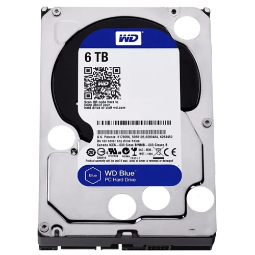 Внутрішній жорсткий диск WD Blue 6 TB (WD60EZAZ)
