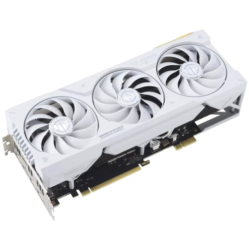 Видеокарта ASUS Nvidia GeForce RTX4070TI SUPER TUF OC 16Gb BTF WHITE (TUF-RTX4070TIS-O16G-BTF-WHITE)