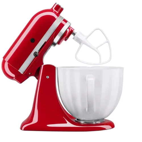 Чаша KitchenAid керамическая с ручкой, белая раковина 4.7 л (5KSM2CB5PWS)