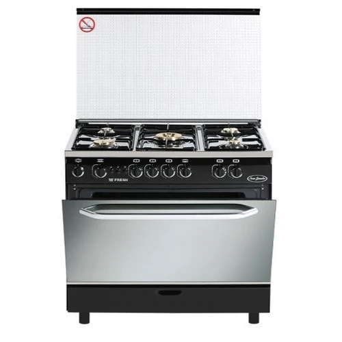 Газова плита Fresh N90 G5 / 01 (60x90) (чорний / нержавіюча сталь): Тип пристрою кухонна плита