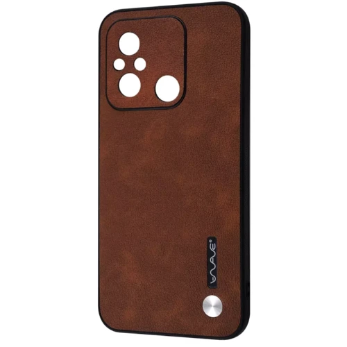 Аксесуар для смартфона WAVE Leather Case Dark Brown для Xiaomi Redmi 12C