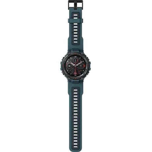 Смарт-часы Amazfit T-Rex Pro Steel Blue: Особенности Водонепроницаемые, Противоударные, С большой автономностью