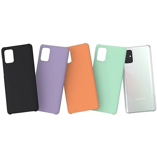 Чехол для телефонов Samsung WITS Premium Black (GP-FPA715WSABW) for Samsung A715 Galaxy A71: Цвет черный