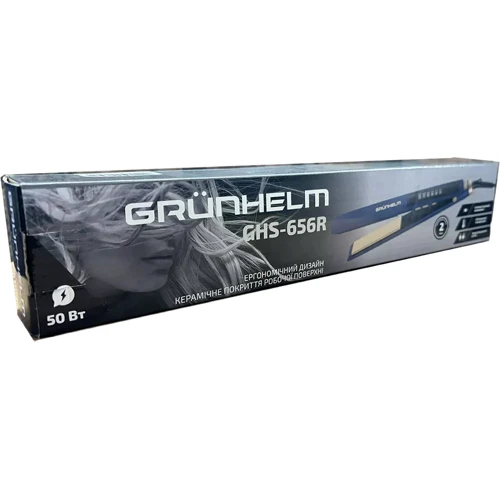 Випрямляч Grunhelm GHS-656R: Потужність, Вт 50