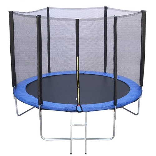 Батут Tilly синій, із сіткою, сходами (RJ-0086/3 Blue)
