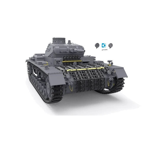 Збірна модель MiniArt Німецький танк Pz.Kpfw.III Ausf. D / B. (MA35213) фото 5