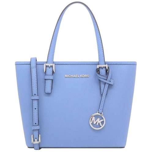 Жіноча сумка тоут Michael Kors блакитна (193599759999)