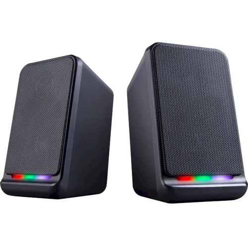Акустическая система Defender SPK 120 6W 2.0 USB Black: Выходная мощность колонок 6 Вт