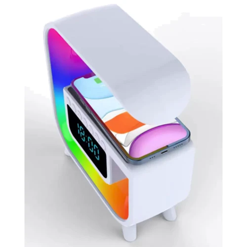 Ночник-лампа INSPIRE Light Sound Machine с колонкой и часами (G30): Тип питания Аккумулятор