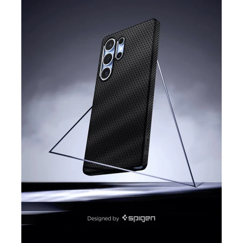 Чехол для телефонов Spigen Liquid Air Matte Black (ACS08953) for Samsung S938 Galaxy S25 Ultra фото 14
