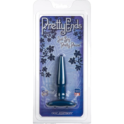 Анальная пробка Pretty Ends Iridescent Plug, 11x2.5 см