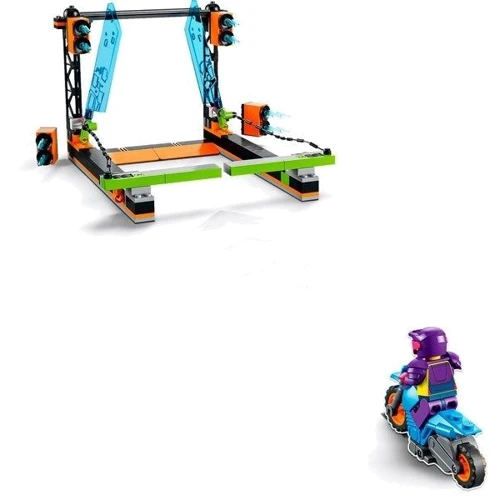 Конструктор LEGO City Stuntz Каскадерская задача «Клинок» (60340): Серия City