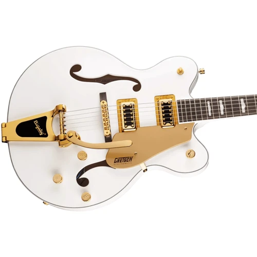 Гитара полуакустическая GRETSCH G5420T ELECTROMATIC CLASSIC HOLLOW BODY DOUBLE CUT LRL SNOWCREST WHITE: Тип крепления грифа Вклеенный