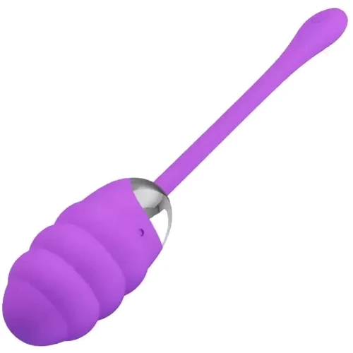 Виброяйцо с рельефным дизайном PrettyLove - Franklin, BI-014656-1