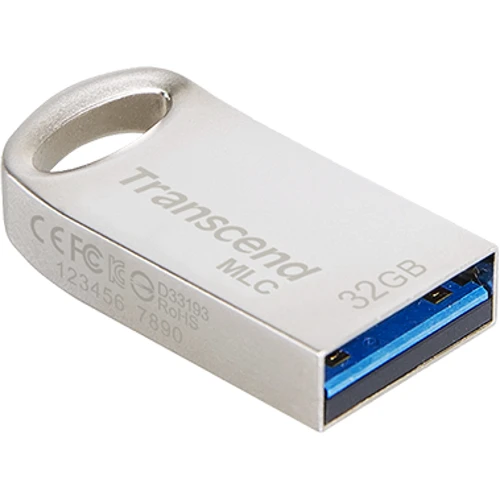 USB-флешка Transcend 32GB JetFlash 720 USB 3.1 Silver Plating (TS32GJF720S): Стандарт USB USB 3.1