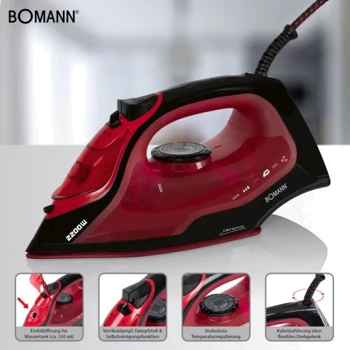 Утюг Bomann DB 6035 CB фото 8