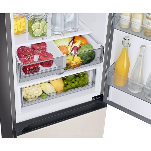 Холодильник Samsung RB34C7B5D39: Объем морозильной камеры, л 114