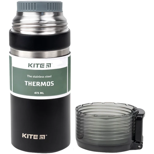 Термос Kite 473 мл, чорний (k21-320-03): Тип Термос