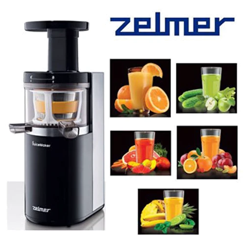 Соковыжималка Zelmer JP 1500 Black: Тип шнековая