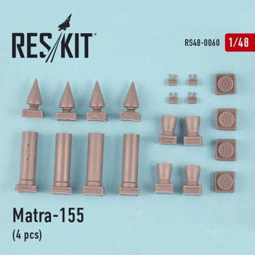 Набор вооружений RESKIT Ракета Matra-155, 4 шт. RS48-0060