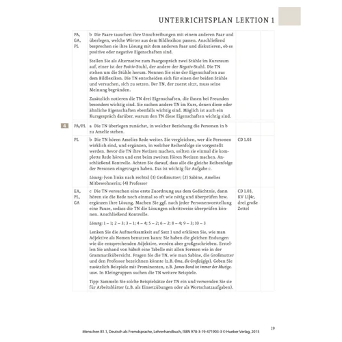 Menschen B1.1: Lehrerhandbuch: Производитель Hueber