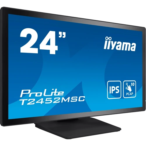 Монитор iiyama ProLite T2452MSC-B1: Покрытие экрана матовое