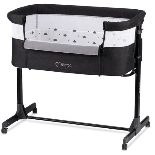 Ліжечко приставне Momi Revo Dark Grey (4423)