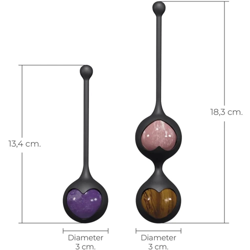 Вагинальные шарики Adrien Lastic Harmony Stones