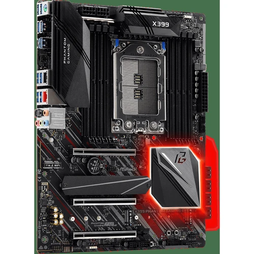 ASRock X399 Phantom Gaming 6: Роз'єми на платі SATA 3.0, PCI Express x1, mSATA, M.2