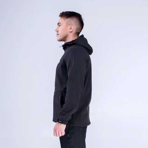 Вітрівка Peak FW293131-BLA 44 чорна демісезон з капюшоном: Вид Вітровки