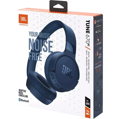 Наушники JBL Tune 670 NC Blue (JBLT670NCBLU) UA