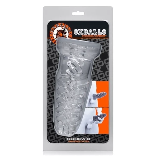 Мастурбатор Oxballs SCREW'D Jack Off от Mister B, 17.8 см