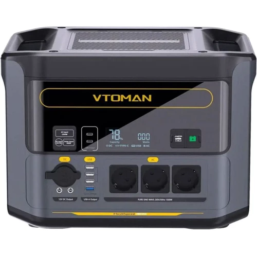 Зарядная станция Vtoman FlashSpeed 1500W 1548Wh UA: Количество USB 6