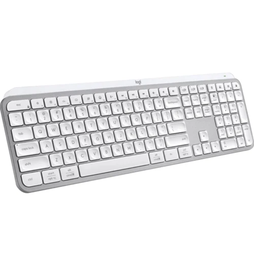 Клавиатура Logitech MX Keys S Wireless UA Pale Grey (920-011588): Интерфейс подключения Bluetooth