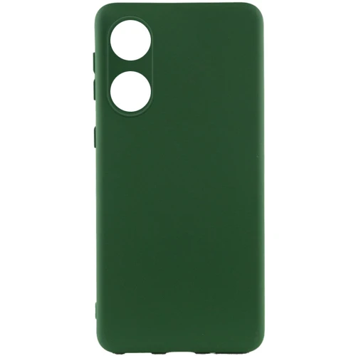 Чехол для телефонов Lakshmi Case Silicone Cover Full Camera Dark Green for Oppo A78 4G