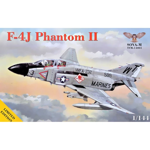 Модель Sova Model Истребитель F4J "Phantom II" (SVM14001)