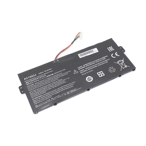 Батарея для ноутбука Acer AC15A3J Chromebook Spin 11 C738T 11.4V Black 3600mAh OEM (87691)