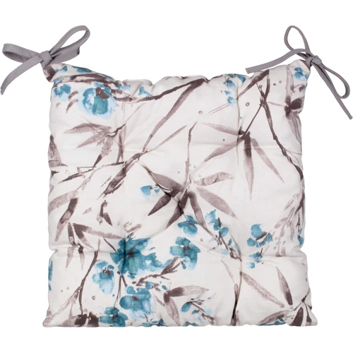 Подушка Подушка для стільця Ardesto Textiles Flower 40х40 см бежева (ART03PF): Розмір, см 40x40