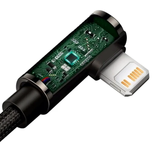 Кабель Baseus Cable USB-C to Lightning Legend Elbow 20W 1m Black (CATLCS-01) фото 3