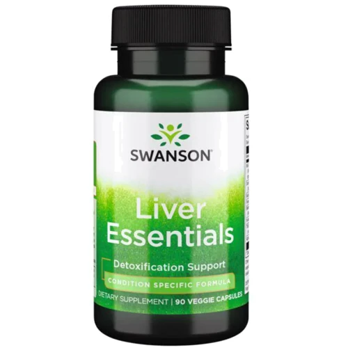 Swanson Liver Essentials Підтримка печінки 90 вегетаріанських капсул