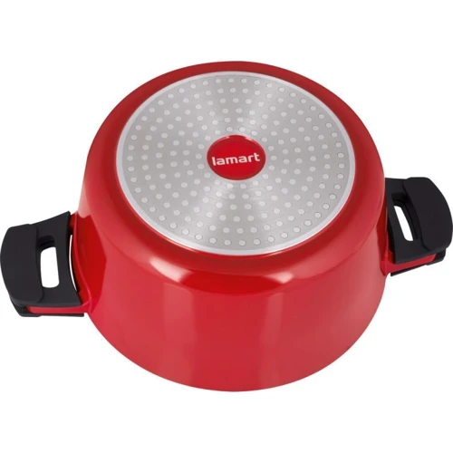 Каструля Lamart Alue 2.5 л 20 х 10 см зі скляною кришкою (LT1170): Матеріал корпусу Алюминий
