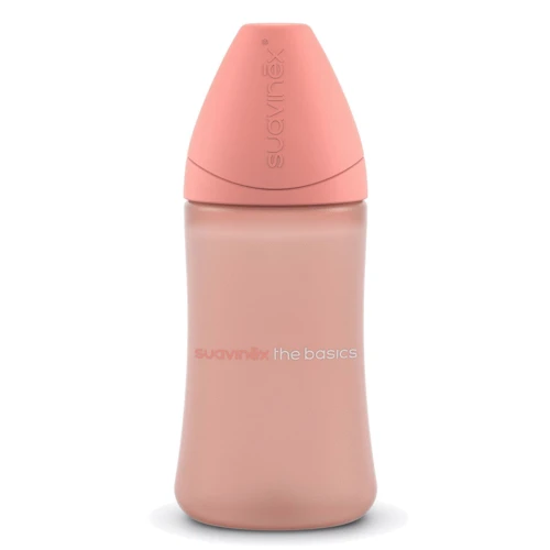 Бутылочка для кормления Suavinex Basics 270 мл 2шт розовая (307608/2): Возраст с рождения