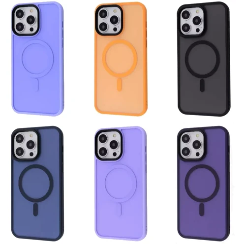 Чохол для iPhone WAVE Matte Insane Case з MagSafe Black for iPhone 14 Pro: Тип аксесуара чехол