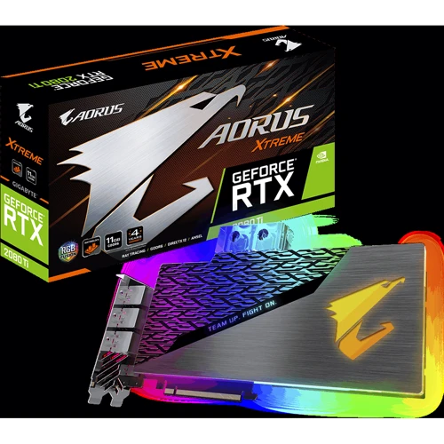 Видеокарта Gigabyte GeForce RTX 2080 Ti AORUS XTREME WF WB 11GB (GV-N208TAORUS X WB-11GC)