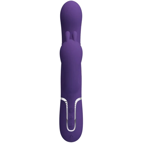 Вибратор с анальным и клиторальным стимулятором LYBAILE Pretty Love Cammy Dark Purple Twinkled Tenderness (BW-500036-2)